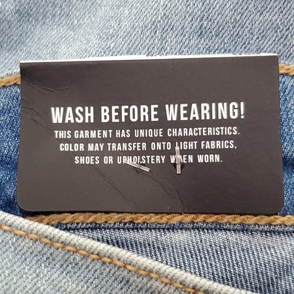 New With Tags Mens RSQ Slim Straight Blue Jeans Denim Vintage Flex Size 29x30 - Picture 10 of 12